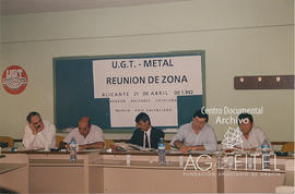 Reunión de Zona de UGT-Metal en Alicante