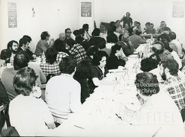 Comida de militantes de la Unión General de Trabajadores