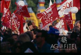 Mitin fin de campaña del PSOE para las Elecciones Generales