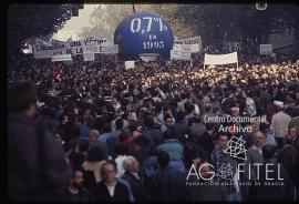 Manifestación contra el racismo y la xenofobia