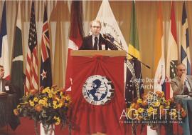 Conferencia mundial de la Federación Internacional de Trabajadores de Industrias Metalúrgicas —FI...