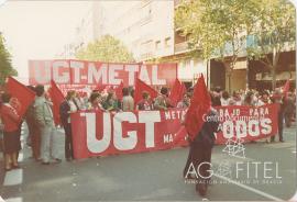 1º de Mayo de 1982. Delicias-Puerta de Alcalá. Madrid