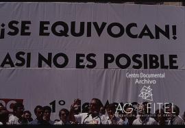 Manifestación del 1º de Mayo de 1992 en Madrid