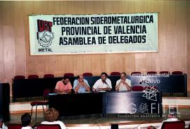 Asamblea de delegados de la Federación Siderometalúrgica de Valencia