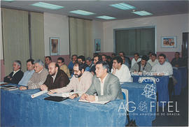 Reunión de trabajadores de la Federación Siderometalúrgica de UGT