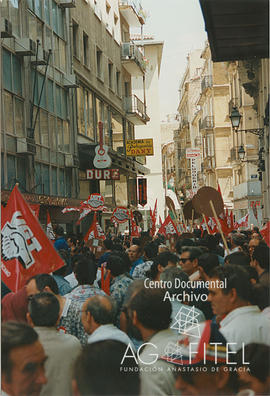 Manifestación del 1º de Mayo de 1989 en Valencia