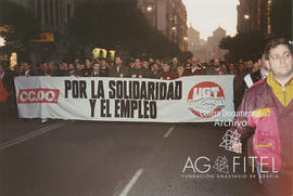 Manifestación del 1º de Mayo 1992 en Valladolid