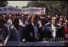 Manifestación del 1º de Mayo de 1992 en Madrid