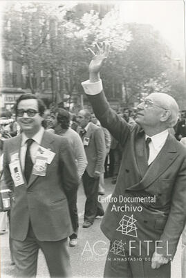 Manifestación del 1º de Mayo de 1979 en Madrid