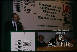 Presentación del libro &quot;Comentarios al Convenio General de la Construcción&quot; por la Fund...
