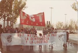 Manifestación contra la OTAN