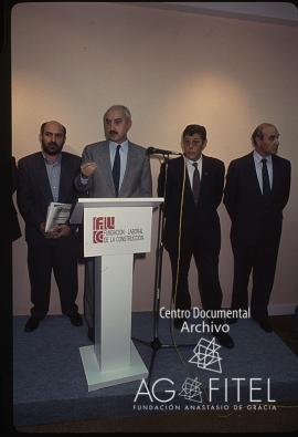 Acto oficial de la inauguración de la Fundación Laboral de la Construcción