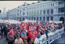 Manifestación del 1º de Mayo de 1996 en Madrid