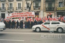 Manifestación por el empleo y la protección social