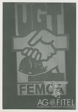 Cartel de FEMCA-UGT