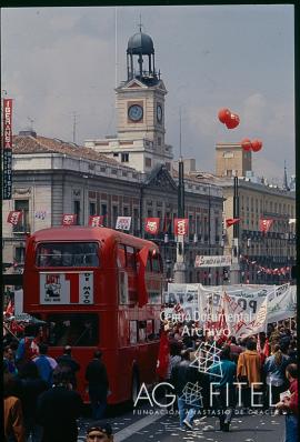 Manifestación del 1º de Mayo de 1993 en Madrid