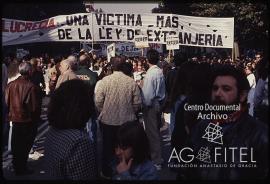 Manifestación contra el racismo y la xenofobia