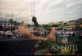 Manifestación de UGT, FSOC y CCOO en las Palmas de Gran Canaria por un convenio digno en siderometalurgia - 03