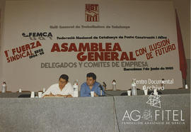 Asamblea General delegados y comité de empresa de FEMCA- Cataluña &quot; Con ilusión de futuro&quot;
