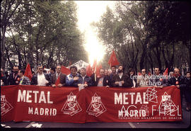 Manifestación en Madrid de UGT-Metal