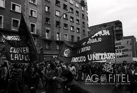Manifestación por la firma del Convenio del Metal de Madrid