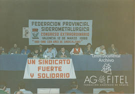 Congreso Extraordinario de la Federación provincial de UGT-Metal Valencia