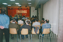 Presentación por parte MCA-UGT y Fecoma-CCOO de la huelga en el sector de la Construcción de febrero del 2000
