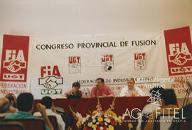 Congreso de Fusión de la Federación provincial de Orense de FETIQUE, con UGT-FTP y la Federación ...