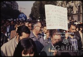 Manifestación contra el racismo y la xenofobia