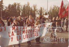 Manifestación contra la OTAN