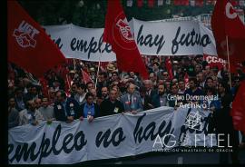 Manifestación del 1º de Mayo de 1993 en Madrid