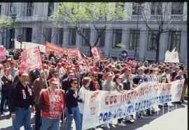 Manifestación del 1º de Mayo de 1996 en Madrid