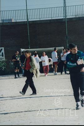 Partido de fútbol celebrado «por las 35 horas. Juego limpio»