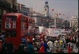 Manifestación del 1º de Mayo de 1993 en Madrid