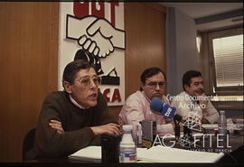 Rueda de prensa tras la celebración del Comité Federal de FEMCA-UGT