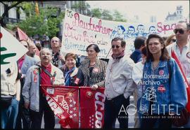 Manifestación del 1º de Mayo de 1996 en Madrid