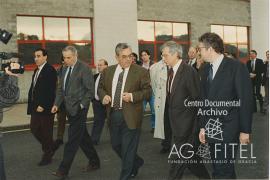 El ministro Borrel visita la Fundación Laboral de la Construcción del Principado de Asturias