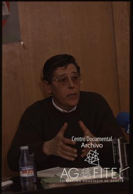 Manuel Garnacho Villarrubia, en rueda de prensa de la ejecutiva de FEMCA-UGT sobre la posible con...