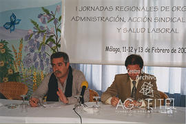 Primeras Jornadas Regionales de Organización, Administracion, Acción Sindical y Salud Laboral