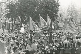 Manifestación del 1º de Mayo de 1979 en Madrid