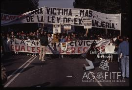 Manifestación contra el racismo y la xenofobia