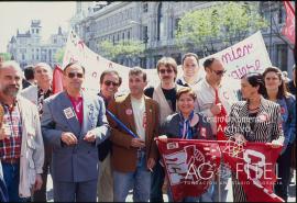 Manifestación del 1º de Mayo de 1996 en Madrid