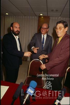 Firma del primer Convenio general de la Construcción