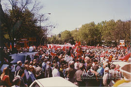 Manifestación del 1º de Mayo de 1991 en Madrid