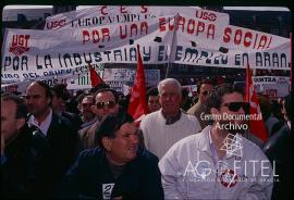 La Confederación Europea de Sindicatos movilizó a un millón de trabajadores