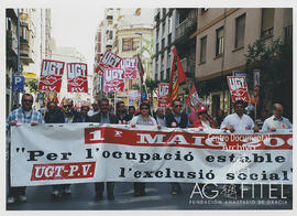 Manifestación de 1º de Mayo en Valencia