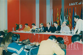 Reunión de una delegación de la Comisión Ejecutiva Confederal con los responsables de las federac...