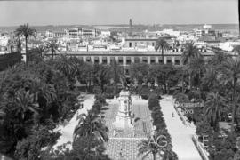 Vista de la Plaza Nueva en Sevilla