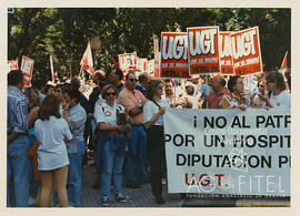 Manifestación del 1º de Mayo de 1997 en Castellón de la Plana