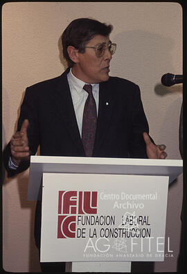 Acto oficial de la inauguración de la Fundación Laboral de la Construcción